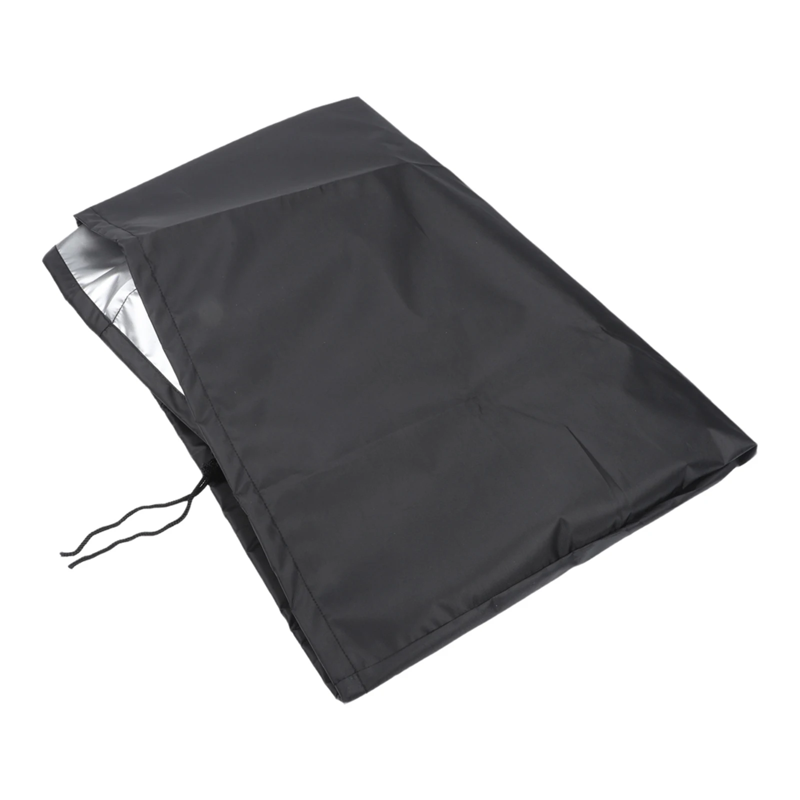 Waterproof Robotic Lawnmower Cover 210D/420D Oxford Fabric With UV, Wind And Weather Protection, Secure Drawstring Fit, Black