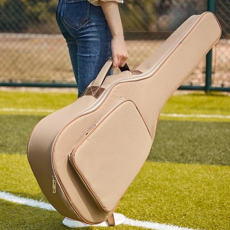 

40/41 дюймов гитарный рюкзак, утолщенный противоударный, износостойкий, портативная сумка для гитары, аксессуары для музыкальных инструментов