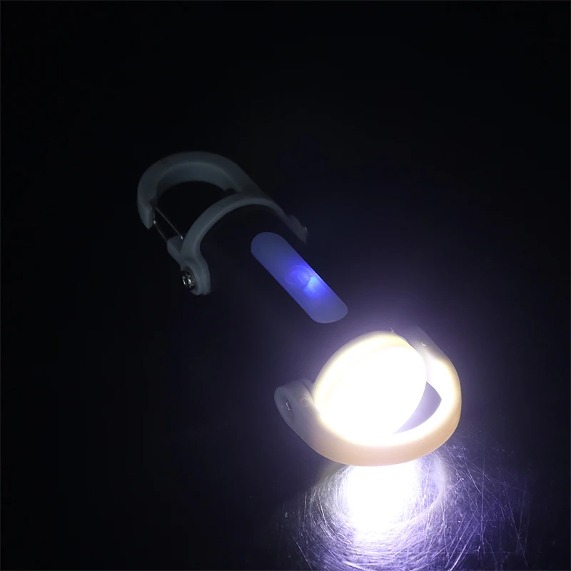 Type-C Mini Flashlight Rechargeable LED Keychain Light  Waterproof Work Light for Outdoor Camping Fishing Emergency USB Charging