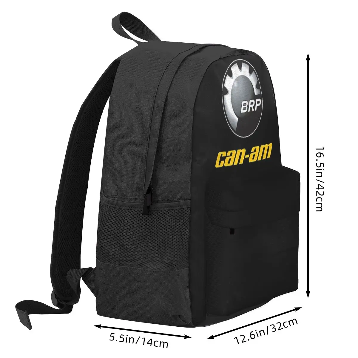 Can-Am BRP Motorcycle Backpacks Boys Girls Bookbag Children School Bags Cartoon Travel Rucksack Shoulder Bag Large Capacity