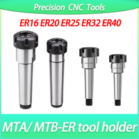 Precision Morse taper shank ER tool holder MT MTA MTB MT2 MT3 MT4 MT5 ER tool holder Use ER16 ER20 ER25 ER32 collet bracket tool
