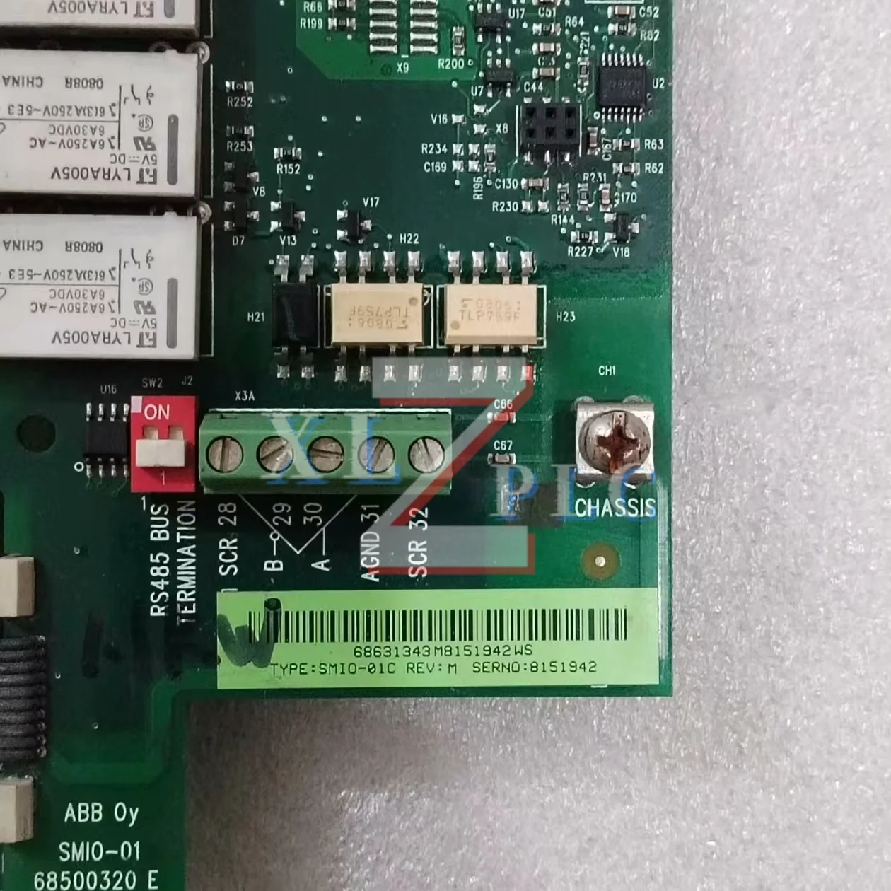 SMIO-01C novo na caixa Placa de controle