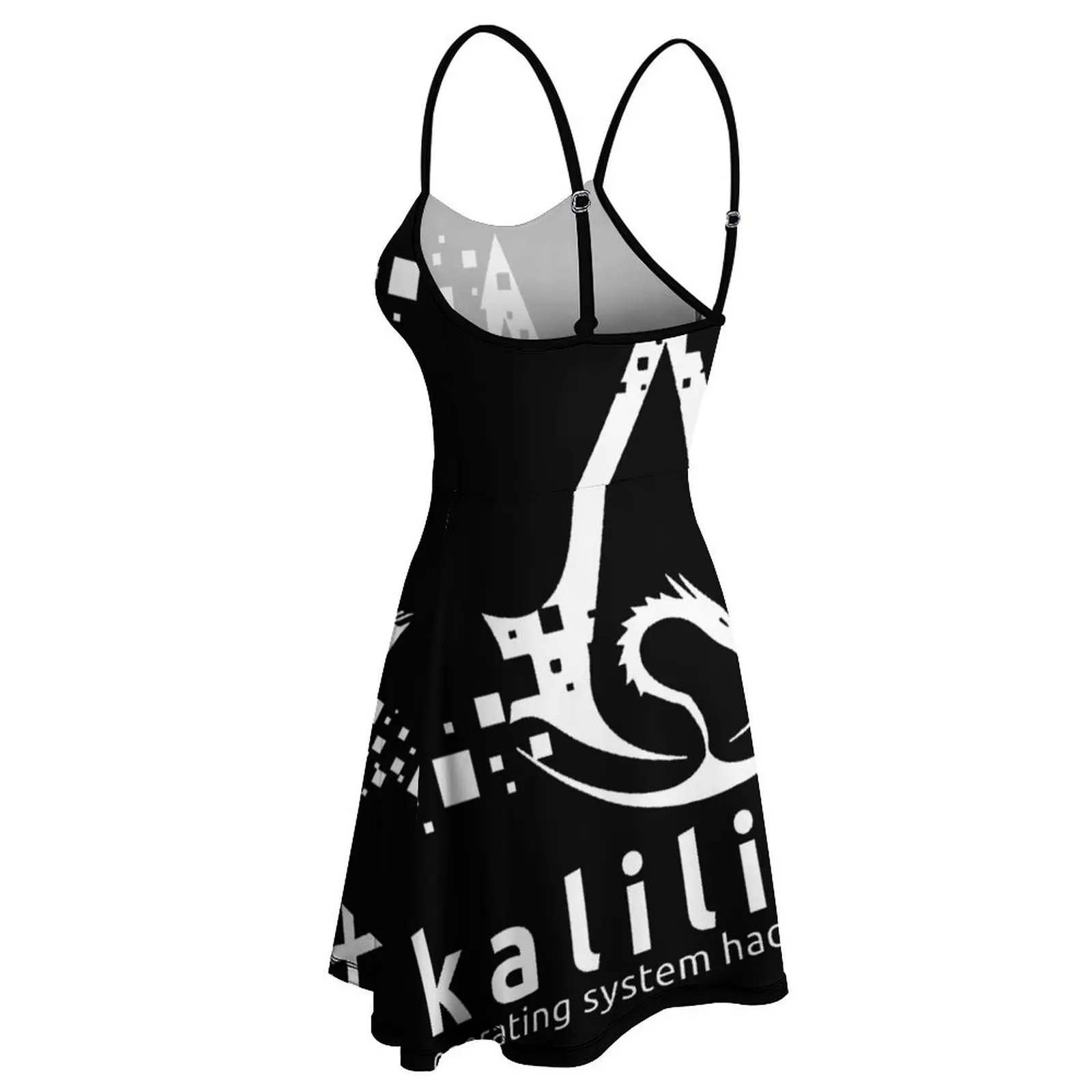 Kali Linux Sistema Operativo Hacking And Security para mujer, Sling Dress, Humor Graphic The Dress, Classic, Sexy, vestido de cóctel para mujer