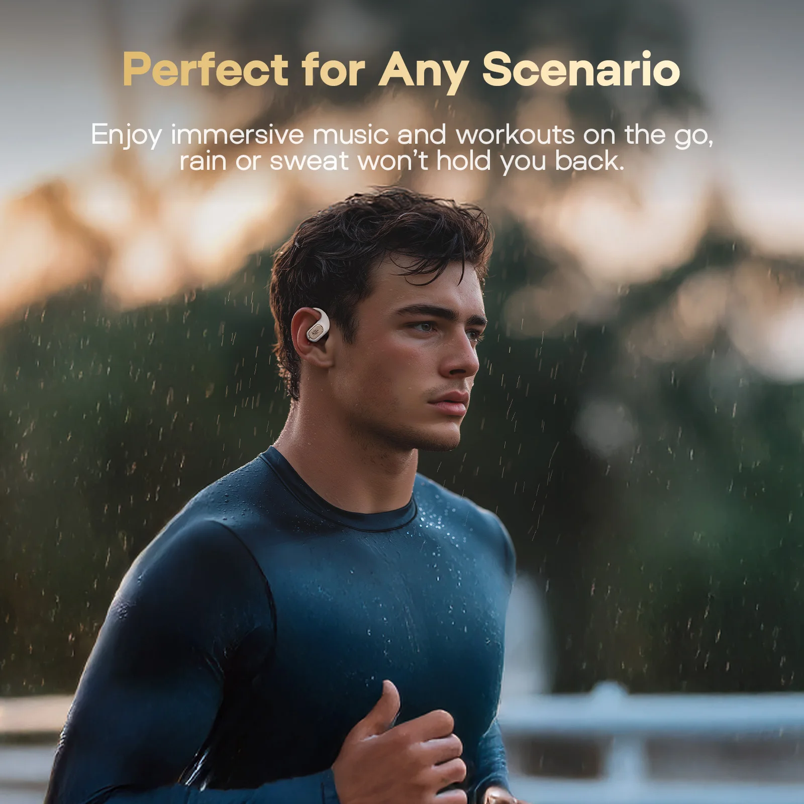 린소울 키위 이어즈 아티바 OWS 5.4 블루투스 이어버드 무선 고급형 긴 배터리 수명 편안한 IEM 헤드셋 스포츠용