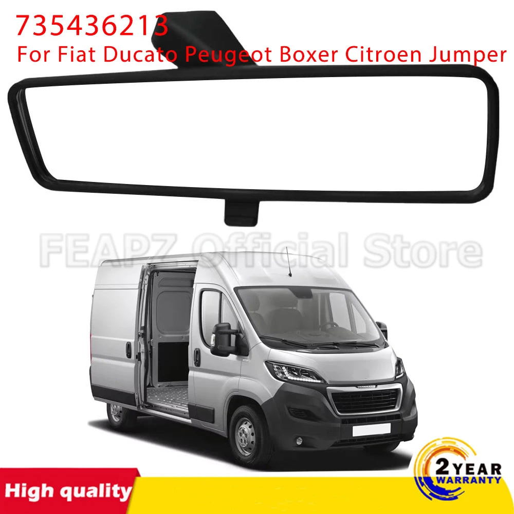 

Interior mirror for Fiat Ducato Doblo Peugeot Boxer Citroen Jumper 250 to 2014 OE 735436213