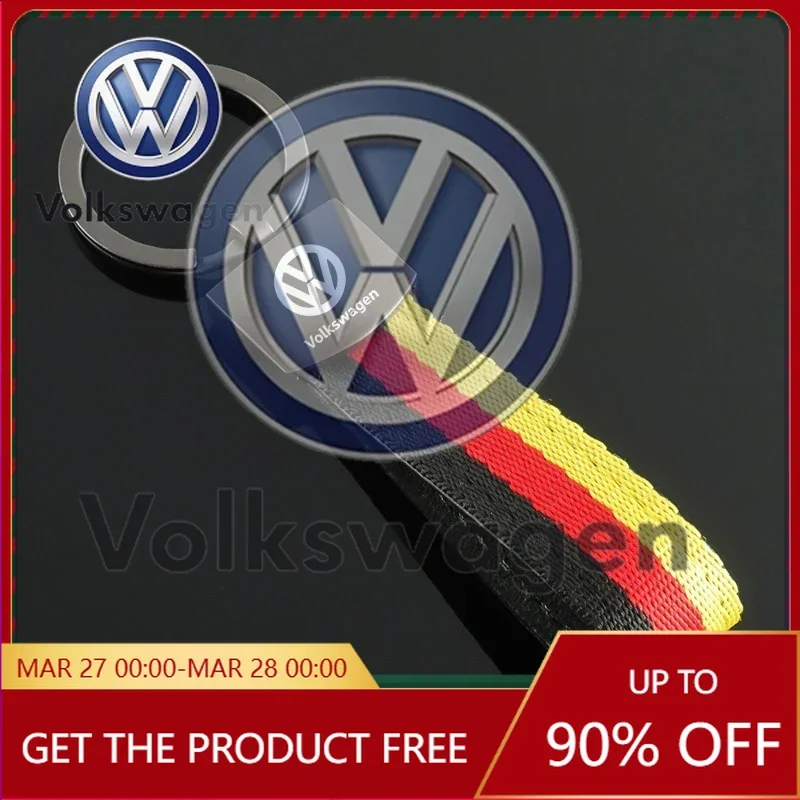 

Emblems For VW Volkswagen Car Sticker High-quality Zinc Alloy Car Keychain For Volkswagen VW GOLF 4 5 6 Polo Passat B5 B7 Touare