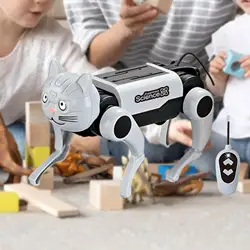 Electric Mechanical Dog Educational DIY Assembly Model Building Kits Robot Dog Toy for Boys Children Adults Kids Birthday Gifts