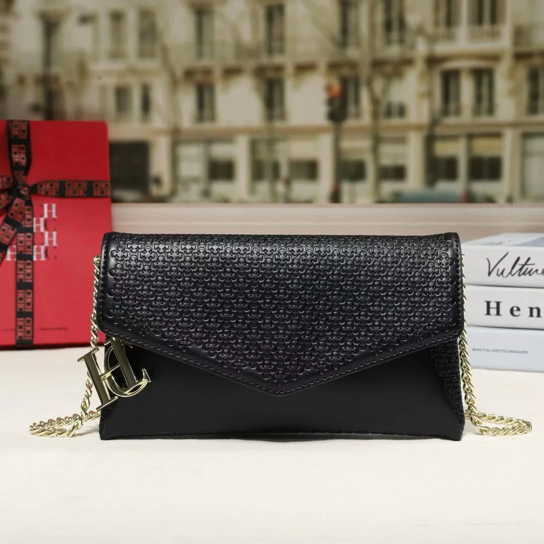 

CH New Luxury Brand Designer Dating Party 2025 Retro Exclusive Ladies Handbag Women's Shoulder Bag Classic Design