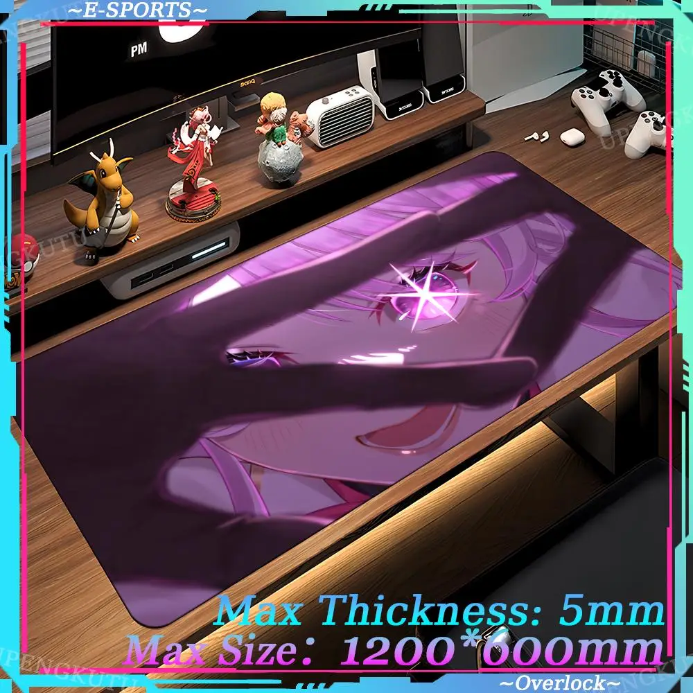 Desktop accessories S_starry_eyes_anime_girl 1200X600MM Pad Anime Oversized Gaming Mouse Game accessories Game pad