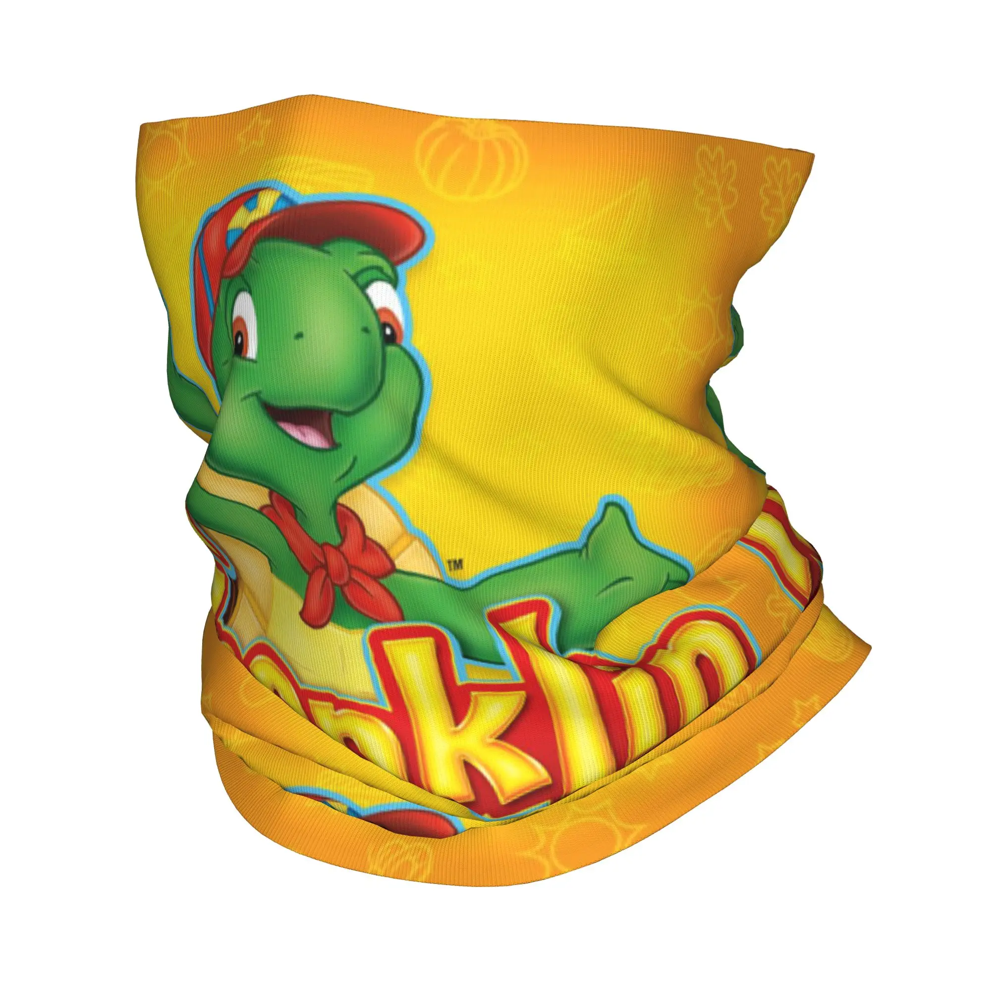 Vintage Franklin the turtle Bandana Neck Cover Printed Wrap Scarf Multifunction Cycling Scarf Outdoor Sports For Men Women Adult