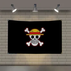 1PC One Piece Flag Banners Four Hole Flag Polyester Outdoor Decor Room Aesthetic