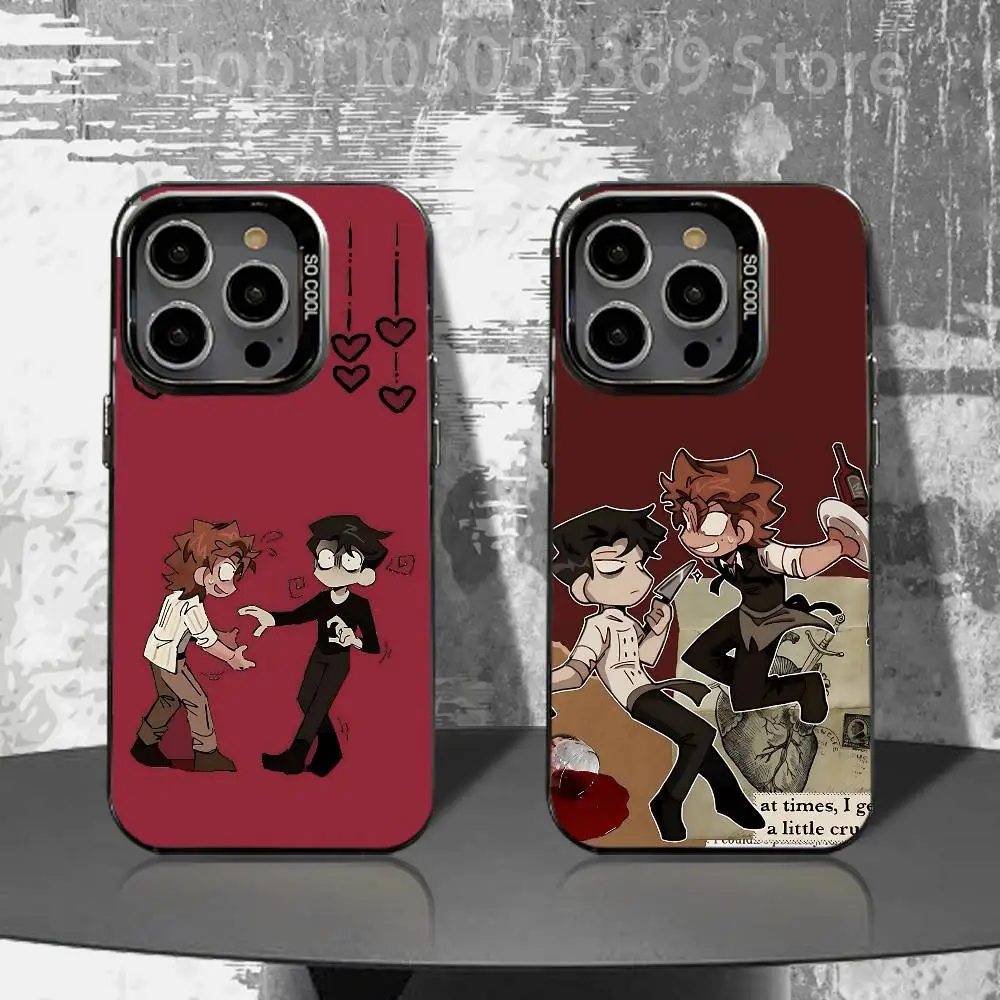 

Vincent Rody D-Dead P-Plate Phone Case For iPhone 17,16,15,14,13,12,11,Air,X,XR,Pro,Max,Plus Protect Plating