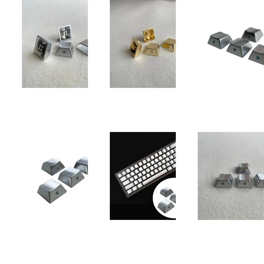 

R53C металлические направленные клавиши клавиш клавиш цинк сплав с сплавом гравировкой набор клавиш набор 4 шт.