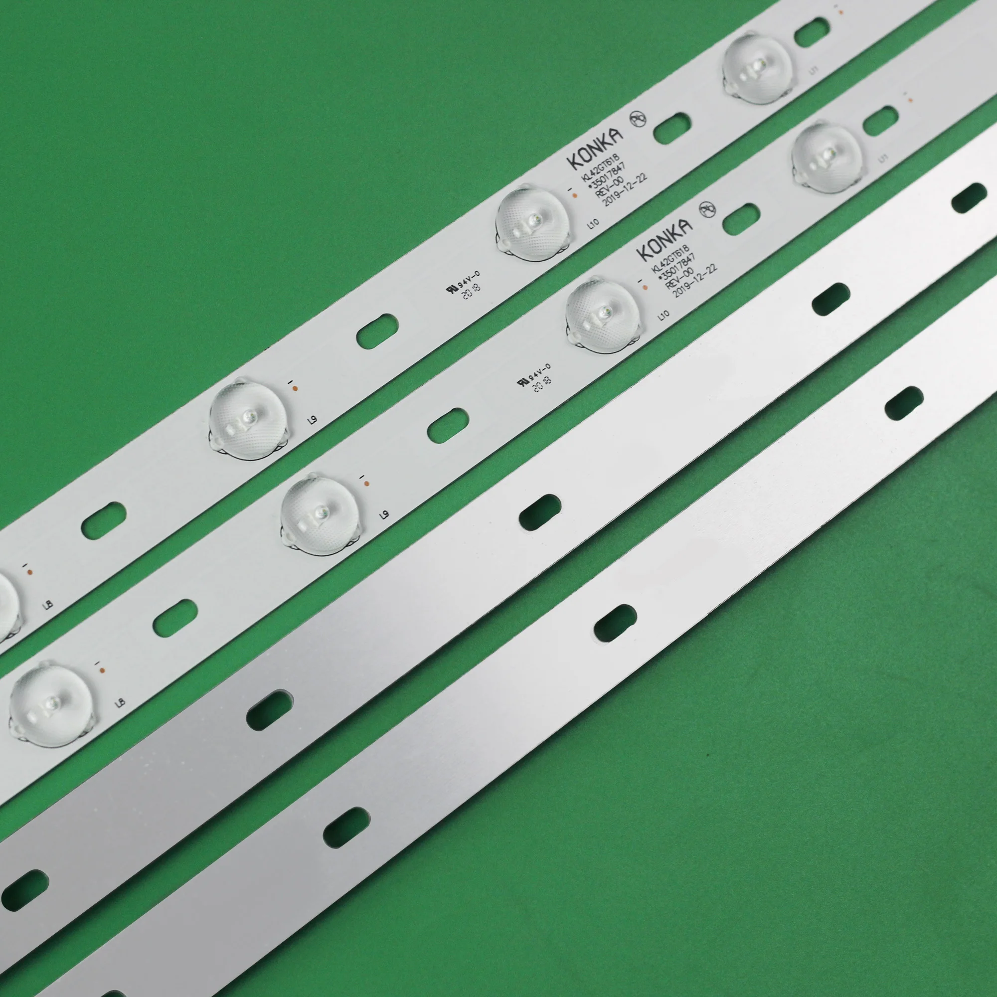 LED شريط إضاءة خلفي 6 + 6 مصباح ل SUPRA STV-LC42T410FL DNS K42A619 ل كونكا KL42GT618 35017849 35017855 35017848