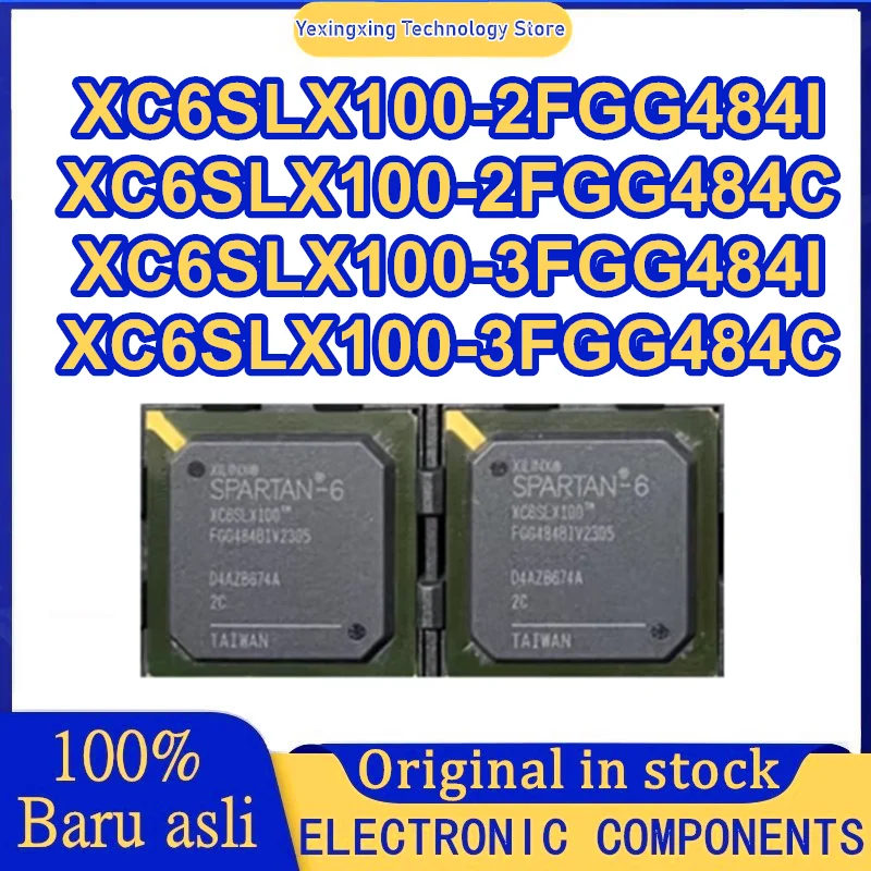 

XC6SLX100-2FGG484I XC6SLX100-2FGG484C XC6SLX100-3FGG484I XC6SLX100-3FGG484C BGA484 Микросхема 100% новый оригинал на складе