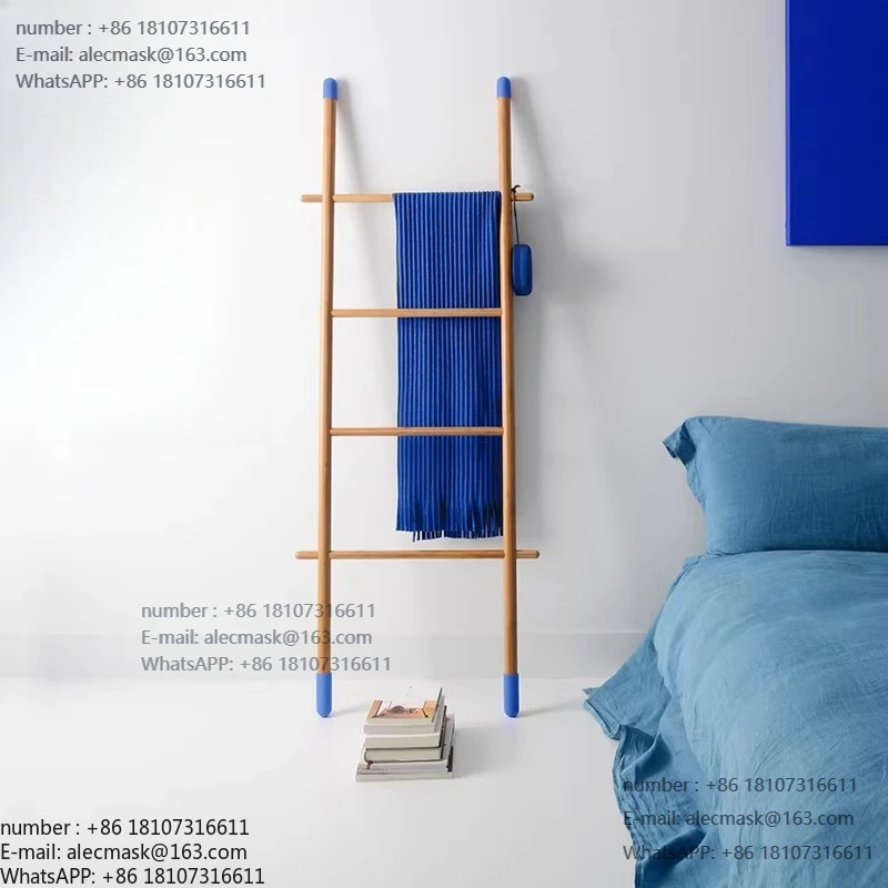 

Towel rack Floor-to-ceiling bathroom rack Magazine Simple removable hanger Nordic wall towel
