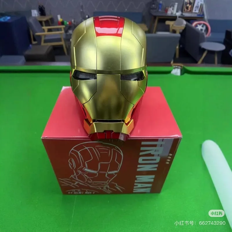 The Avengers 1/1 Iron Man Mk5 Helmet Wearable And Transformable  Voice-activated Electric Opening Closing Collection Decoration - AliExpress