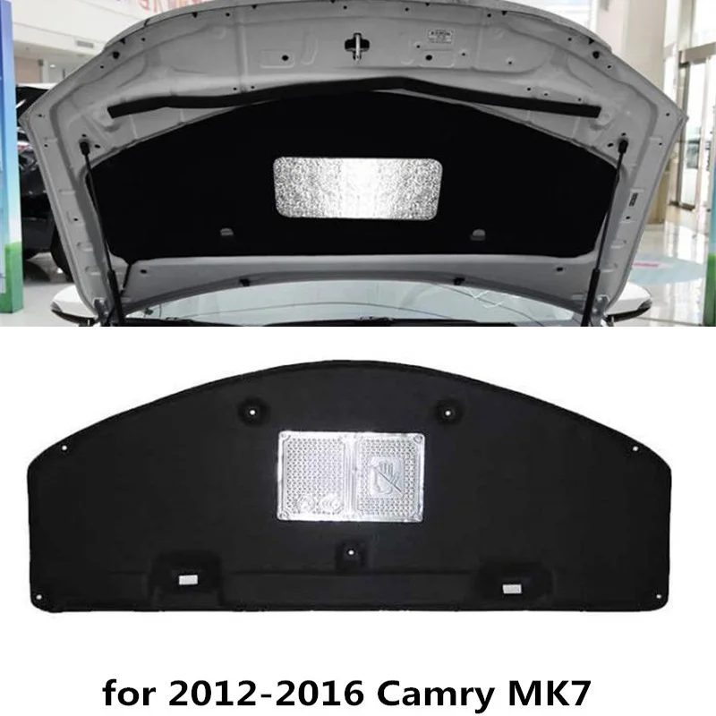 Fold Shipping For 2006-2021 Toyota Camry 6th 7th 8th MK6 MK7 MK8 Auto Car Engine Hood Heat Insulation Cotton Soundproofing Cover