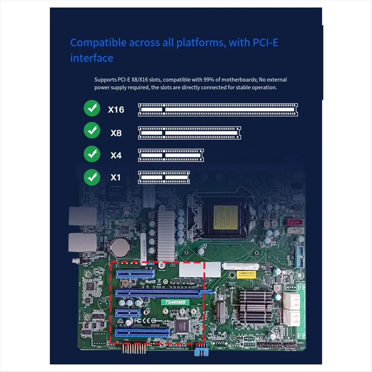 

Стабильный адаптер PCIe 3.0 X1 — M.2 NVME с прямоугольной конструкцией под углом 90 градусов, поддерживает твердотельный накопитель 2242/60/80 NVME, 10 см