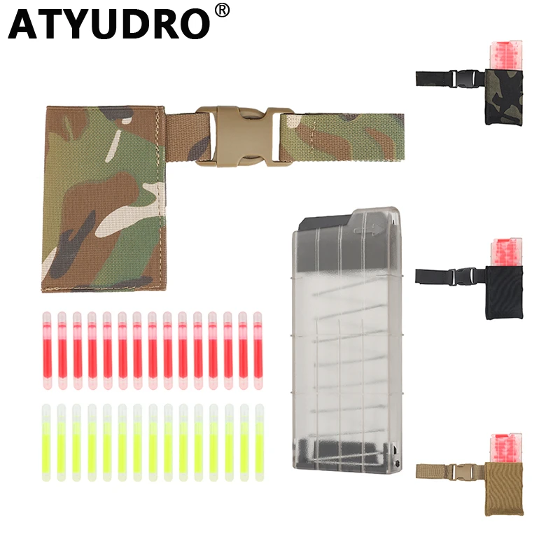 

ATYUDRO Tactical Distribution Box for Light Sticks Camping New Equipment Fluorescence Emergency Safety Marking Signal Paintball