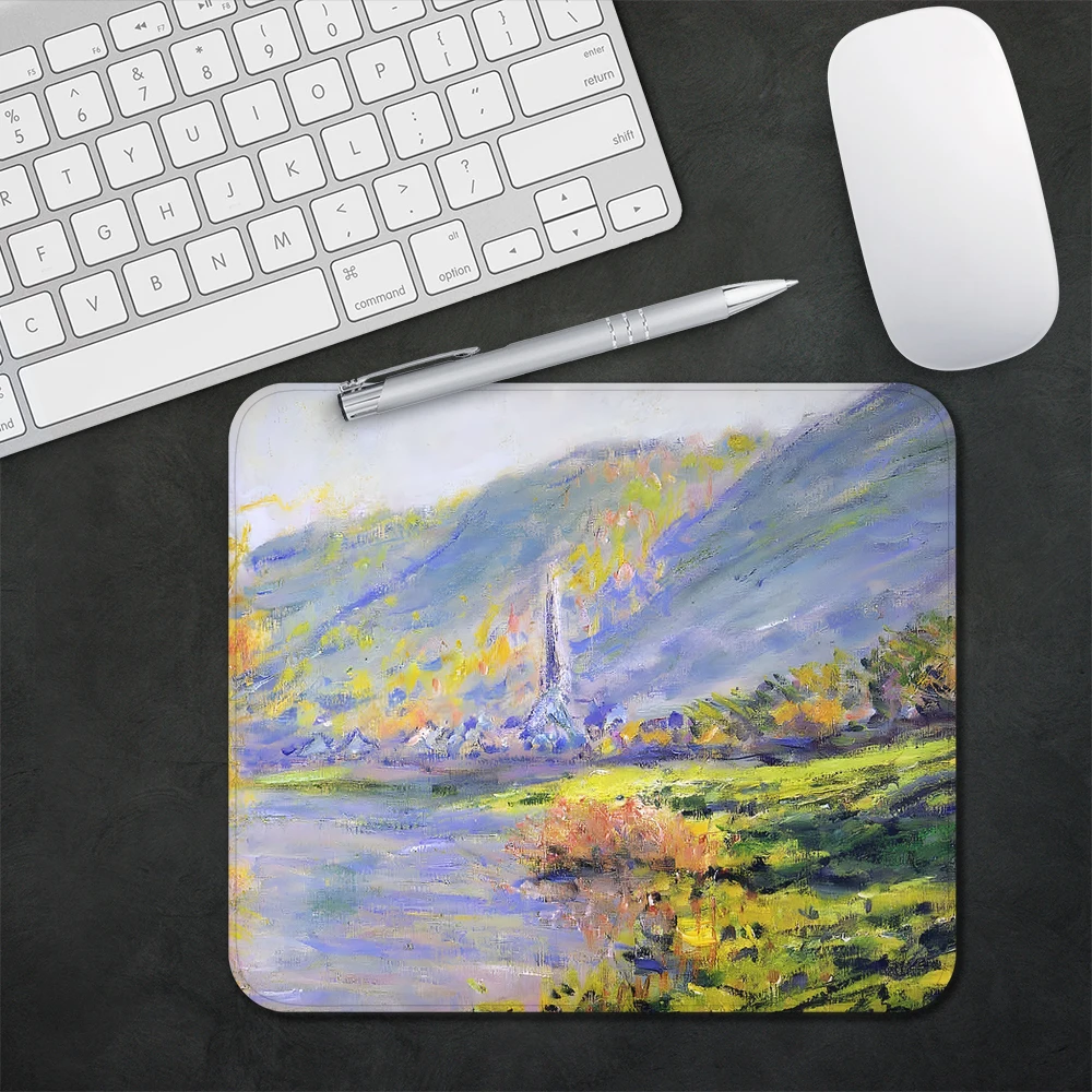 

Claude Monet Painting Art Aesthetic Gaming Mouse Pad XS Small Mousepad For PC Gamer Desktop Decoration Office Mouse Mat Deskmat