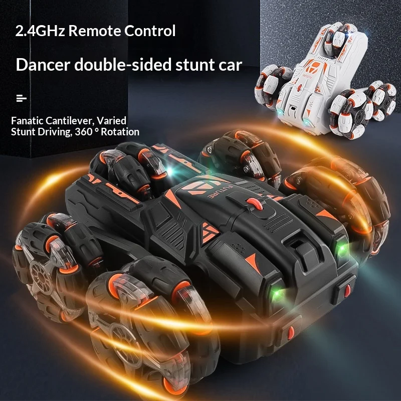 Braço oscilante de cinco rodas dublê rc carro controle de gestos transformando deriva escalada fora da estrada veículo de controle remoto brinquedo para crianças