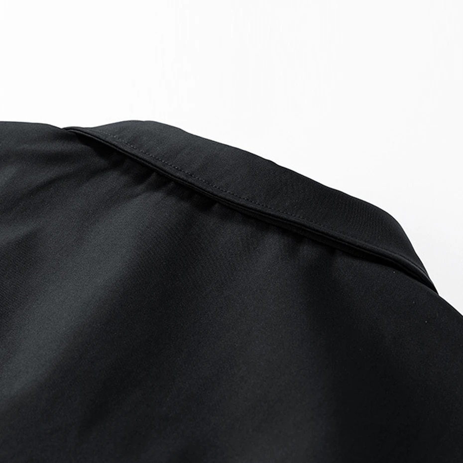 8XL Plus Size Cargo Jacket Men Spring Autumn Coat Fashion Casual Lapel Jacket Male Solid Color Outerwear Outdoor Black