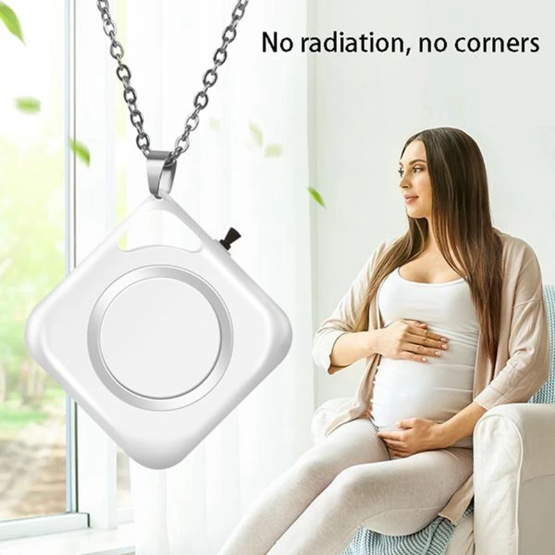 Purificador de aire de iones negativos para el cuello, minivarilla de oxígeno portátil para el coche, Personal y portátil