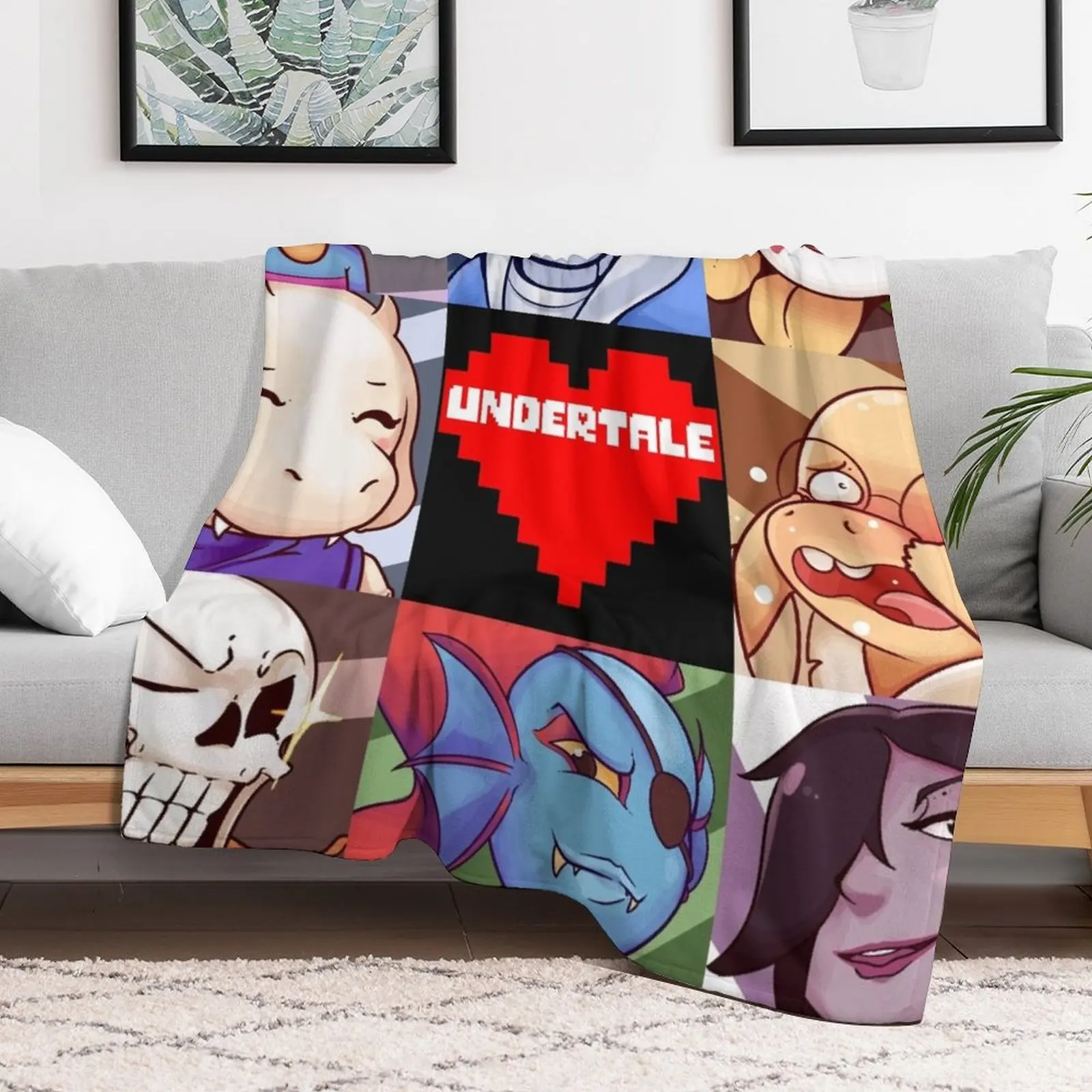 Undertale Throw Blanket wednesday Designers Blankets