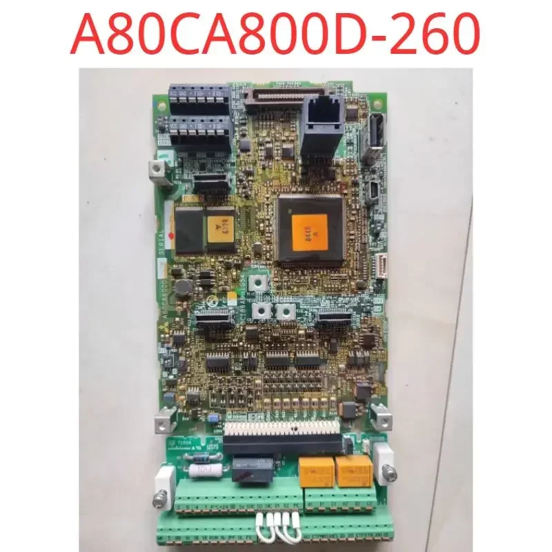 

Second-hand test OK Inverter FR-A840-00250-2-60 motherboard terminal board, A80CA800D-260, function package