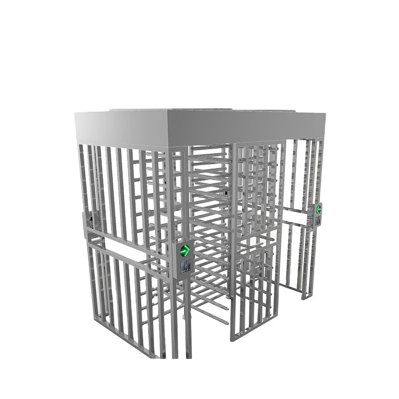 Door Access Control Equipment Security Single Channel RFID Full Height Tripod Turnstile Gate Rfid Barrier Gate qr Access Control