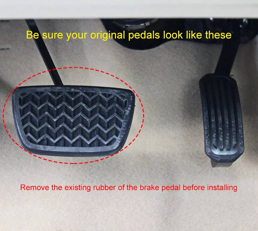 Anti-Slip Foot Brake Gas Accelerator Pedal Pad Cover For Toyota Camry Highlander Lexus ES250 ES300 ES350 RX350 RX450 Accessories