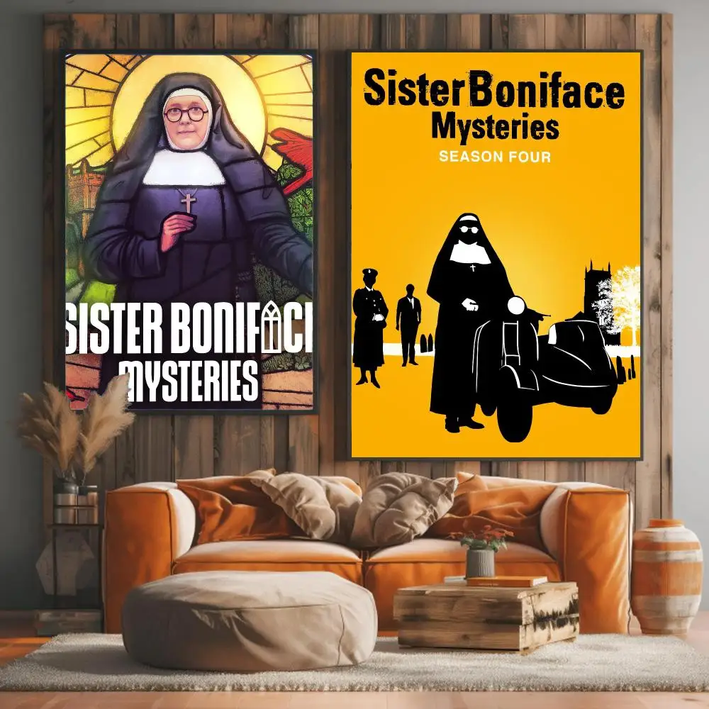 tv series S-Sister Boniface Mysteries-S Painting Calligraphy Artwork for Living Room Bedroom Office Home Decor