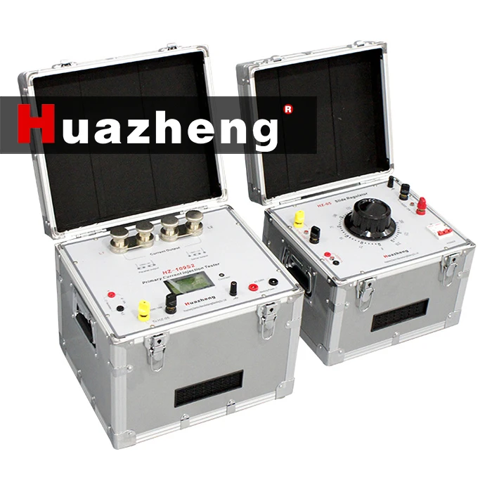 Huazheng Electric Current Primary Current Injector Tester 1 Phase Ac Primary Injection Test Set