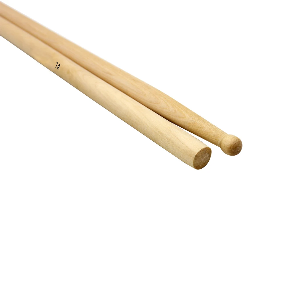 1 زوج 5A/7A/5B عصي طبلة خشب القيقب أفخاذ زحف طبل 7A أفخاذ أدوات قرع المهنية اكسسوارات #3