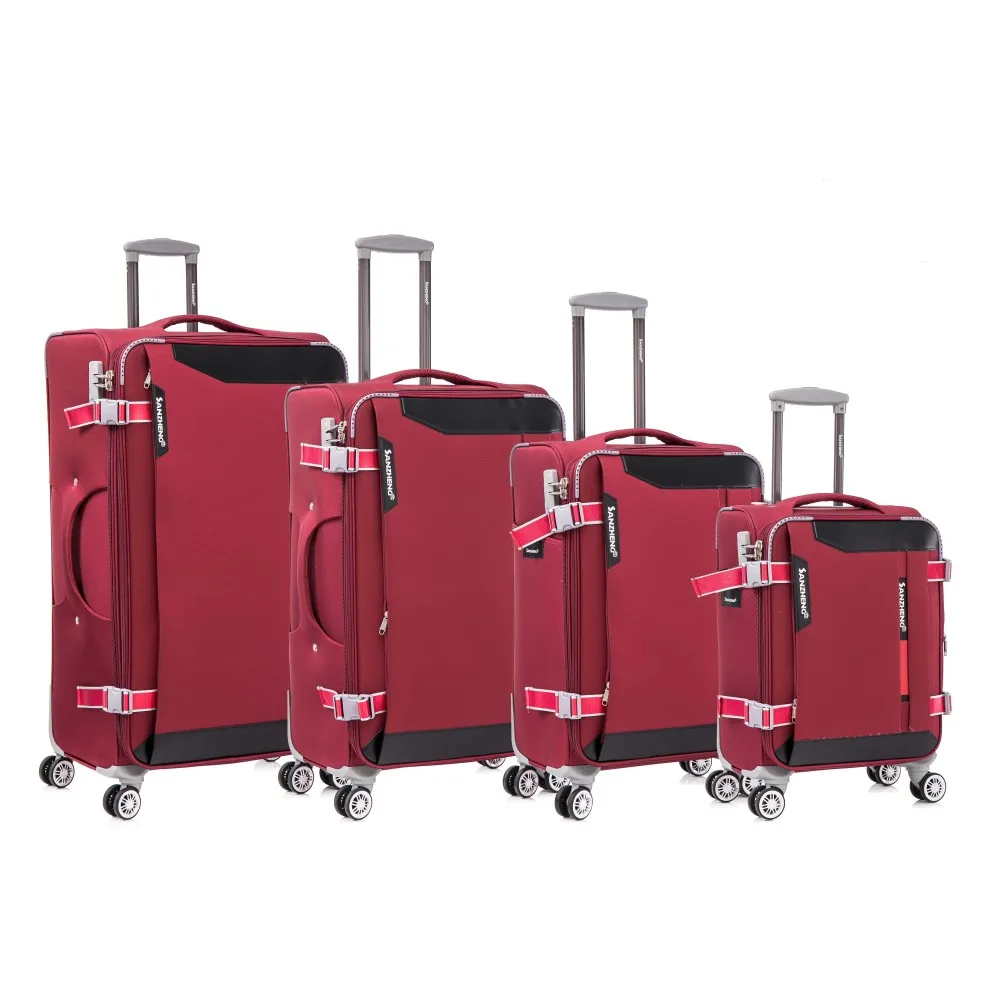 

YQXH Softside Upright Luggage Set , Lightweight,4-Piece (20//24/28/32)