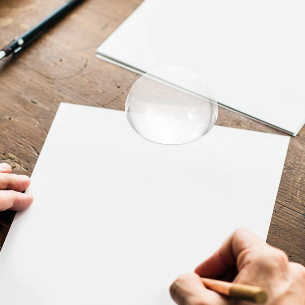 قطعتان من كتلة ثقالة الورق الزجاجية أوزان زخرفية ثقيلة لطلاء الخط وخياطة اللحف والمهام الدقيقة