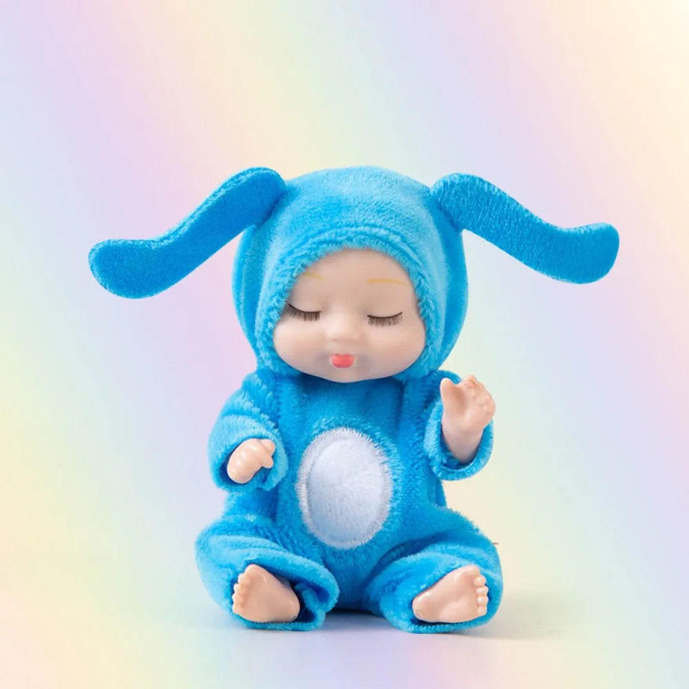 New Smile Baby Series Reborn Doll Animal Pattern Clothes Children's Toy Realistic Toys Cute Cartoon Rebrth Doll for Kids Girls
