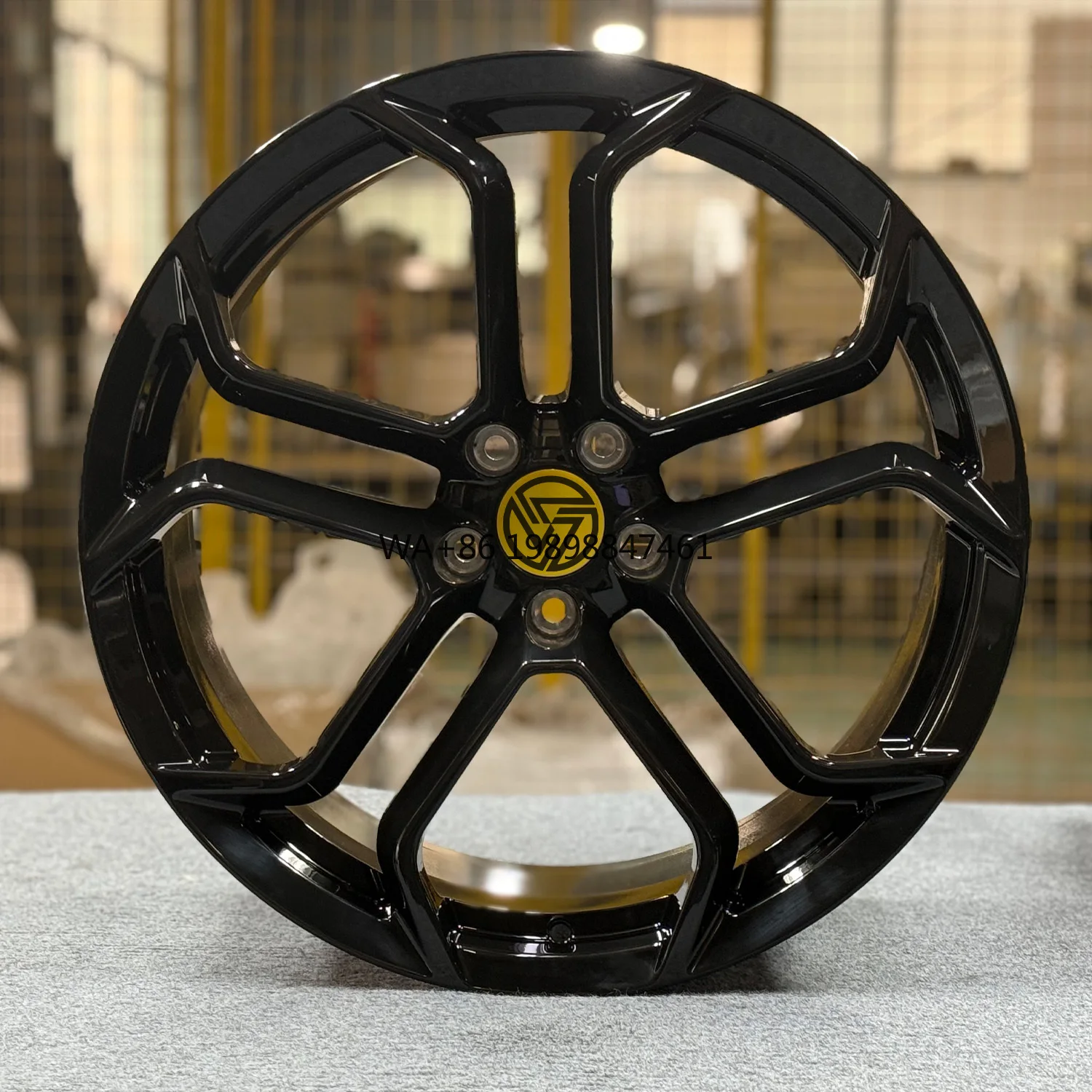 

XL 1-Piece Monoblock Gloss Black Deep Dish Concave Alloy Wheels Car Rim Custom Forged Racing Car Wheel 5x114.3 5x120 5x112 Wheel