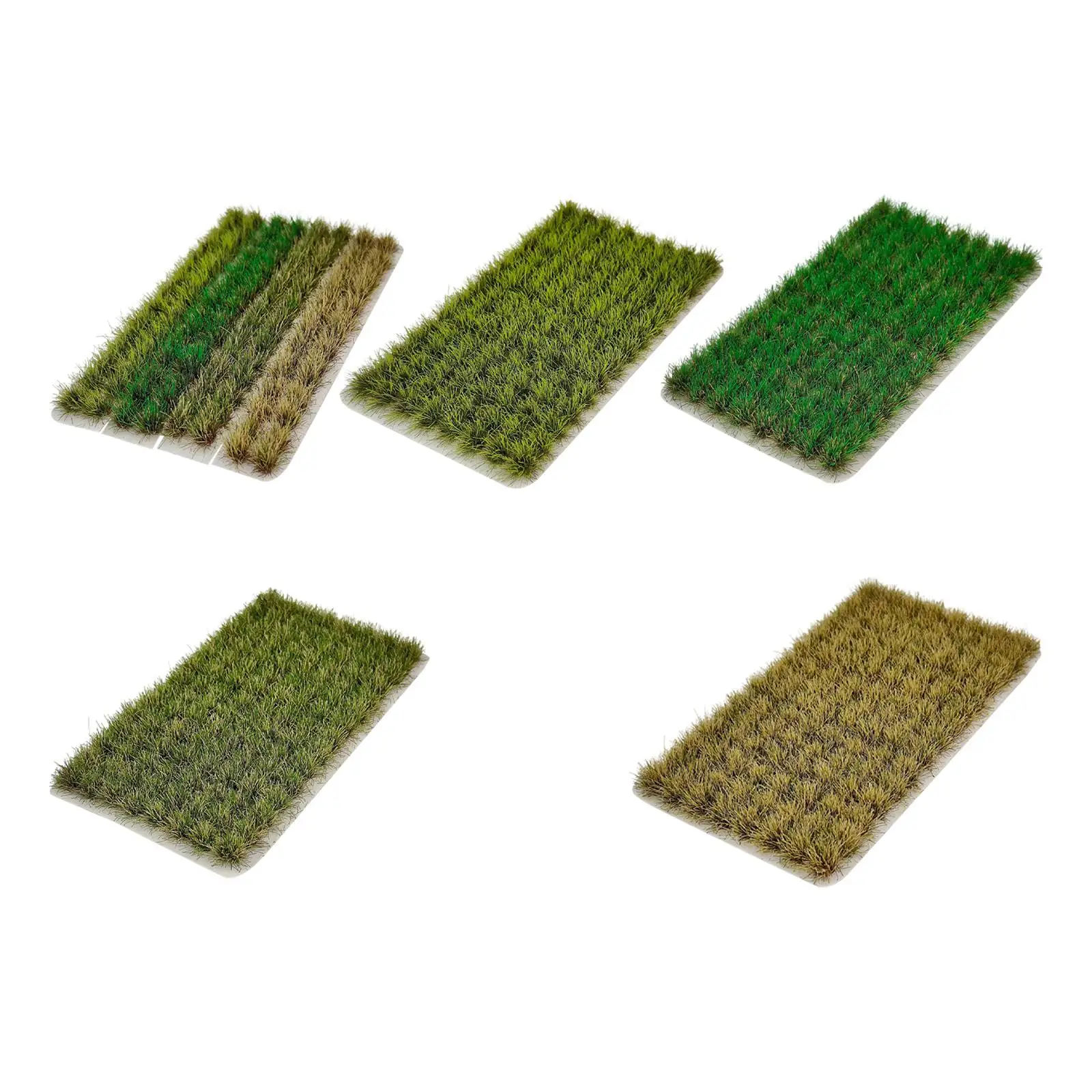 

Static Grass Tufts Architecture Building Simulation Miniature Base Artificial Grass Strip Terrain Dollhouse Lowland Shrubs Tuft