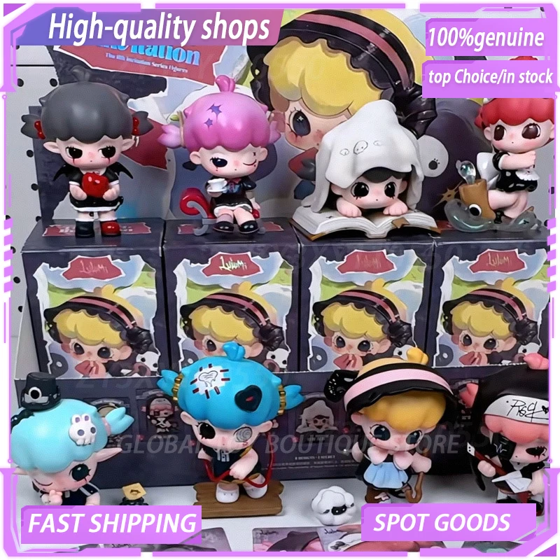 

Genuine Lulumi Dimension Invitation Letter First Generation Blind Box Mystery Box Cute Ornament Toy Doll Handmade Customized Gif