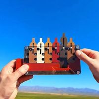 High Difficulty Level IQ Maze Puzzle Toy Waiter's Tray Labyrinth Wooden Brain Teaser For Adults And Children Juego De Ingenio