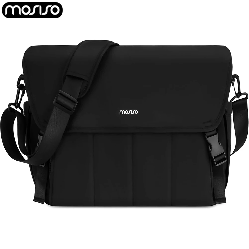 

Сумка-мессенджер, мужская сумка через плечо для ноутбука 15,6 дюйма, деловой офисный портфель для ноутбука, чехол с рукавами, дорожная повседневная сумка через плечо