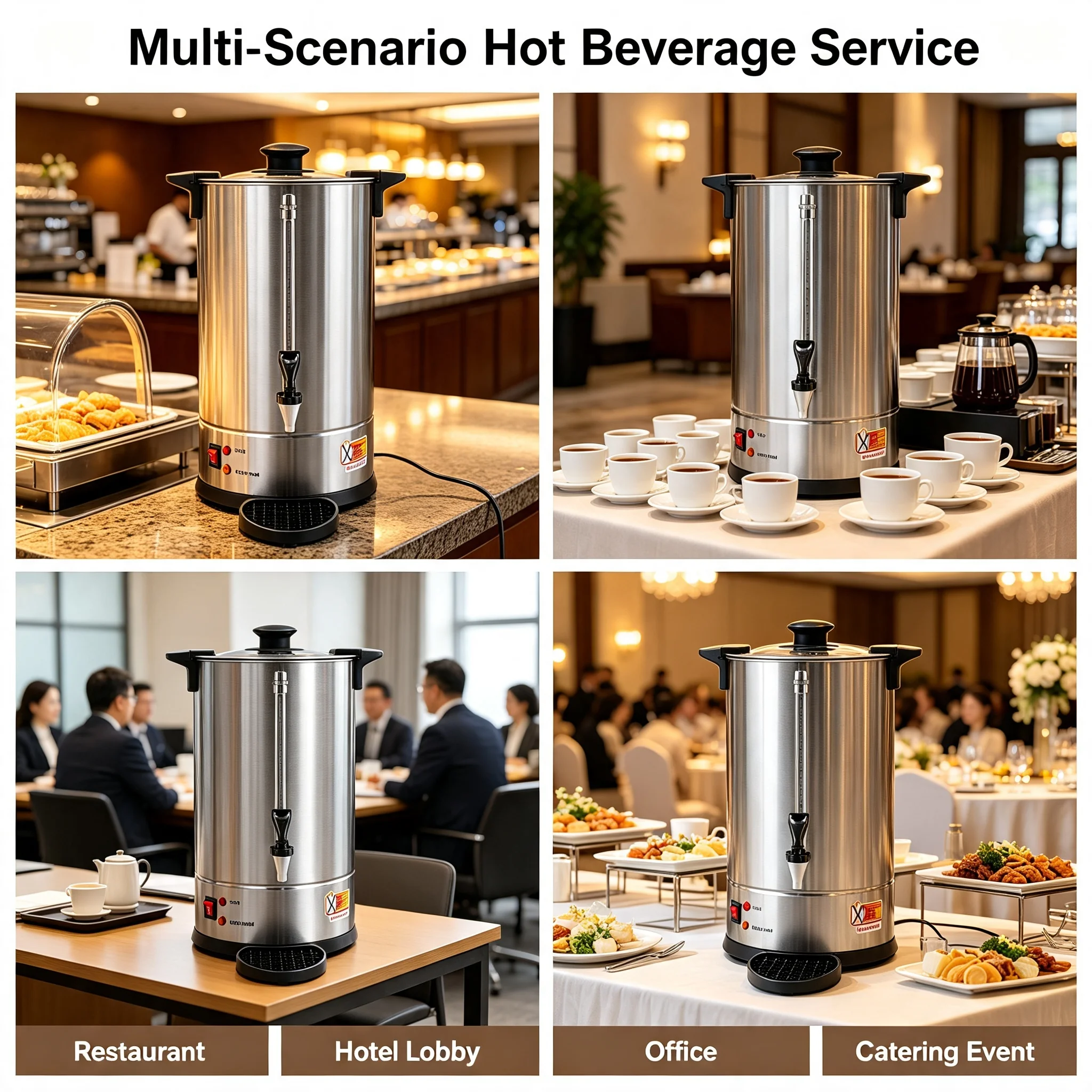 상업용 전기 커피포트 15L/3.96갤런 온수 디스펜서 - Hot Pot Electric 리뷰 및 가격