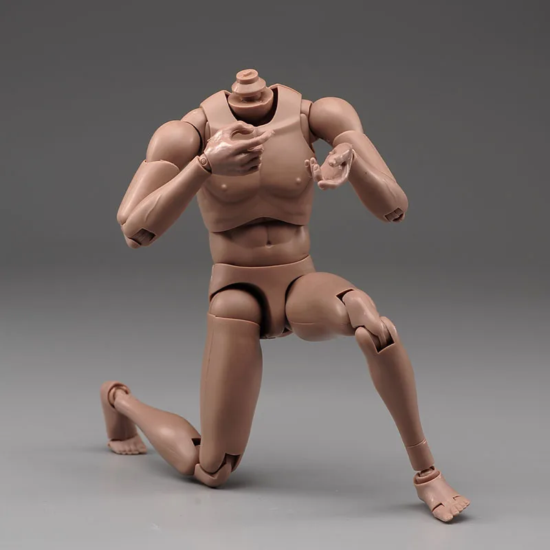 TQ210 TQ220 TQ230 1/6 Männlicher Normaler Muskel-Gelenkkörper 12'' Soldaten Flexibler Actionfigur-Körper für 1:6 Kopfskulpturen – Detail 7
