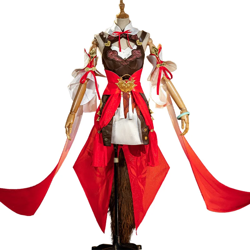 

Honkai Star Rail Tingyun Cosplay Costume Ancient Style Fox Cosplay Costume Outfits Women Girl Sexy Tingyun Dress Halloween Suit