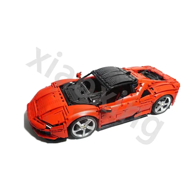 Classic Sports Car 42143 Same Series MOC-143397 New Sports Car 1:8 4549 Parts Building Block Model Children's Birthday Toy Gift