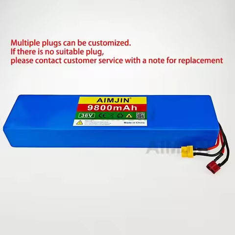 10S4P 36V 9800mAh Electric Scooter Lithium Battery 18650 battery pack 36V Electric Scooter Battery