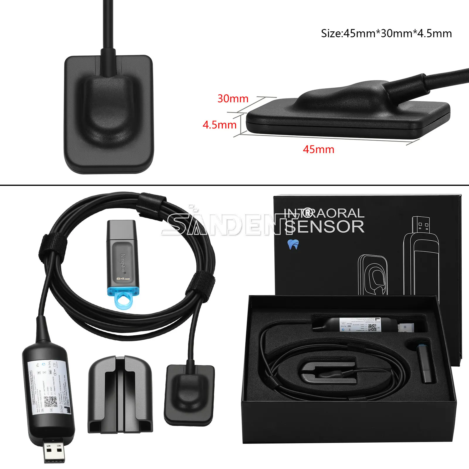 X-Ray Holder Digital Xray Sensor Imaging System S15 Size Sensor Fit Twa*n