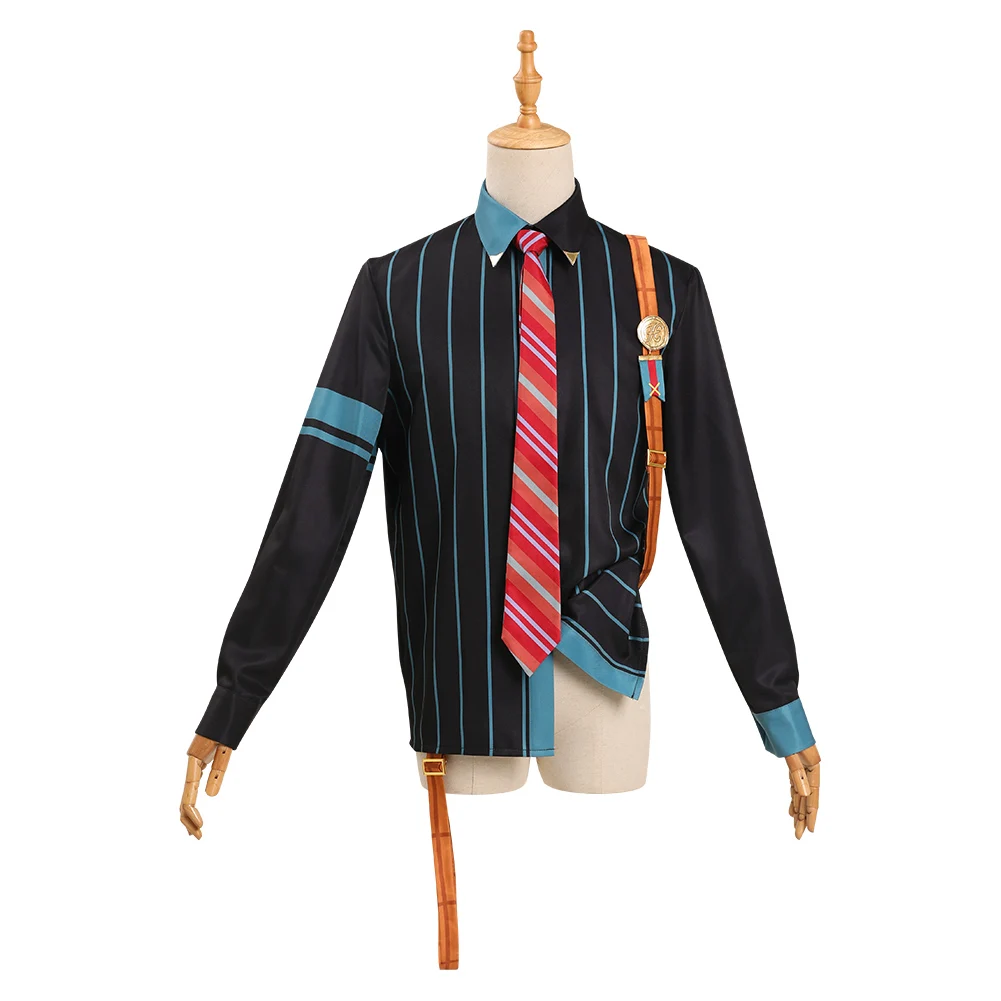 

Ensemble Amagi Hiiro Cosplay Costume Shirt Necktie Belt Outfits Halloween Carnival Suit